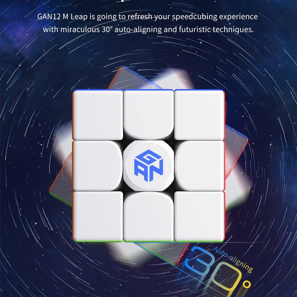 GAN 12 Maglev UV Magnetic Magic Cube Gan12 M Leap 3x3 Magnets Puzzle Speed Cubes Professional Gan12 M Pro Cubes Puzzle Toys Gift
