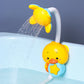 QWZ New Bath Toys Baby Water Game Duck Model Faucet Shower Electric Water Spray Swimming Bathroom Baby Toys For Kids Gifts