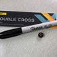Double Cross by Mark Southworth (1 X Stamper + 1 Heart Stamper) Magic Tricks Magician Close Up Street Illusion Prop X Transfer