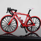 1:10 Mini Alloy Bicycle Diecast Model Finger Mountain Miniature Metal Bike Racing Toy Simulation Collection Toys for boys