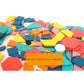 Hot Sale 180Pcs Montessori Kids Wooden 3D Geometric Shape Jigsaw Puzzle Board Set Baby Early Education Toys for Children