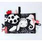 Hot Sale 0-36Month Baby Early Learning Educate Toy Tail Cloth Book Parent-child Interactive Sound Paper Puzzle Cloth Book Rattle