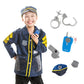 Funny Construction Worker Costume Kit Kids Boys Children Role Play Toy Set Career Costumes Heavy Worker Cosplay