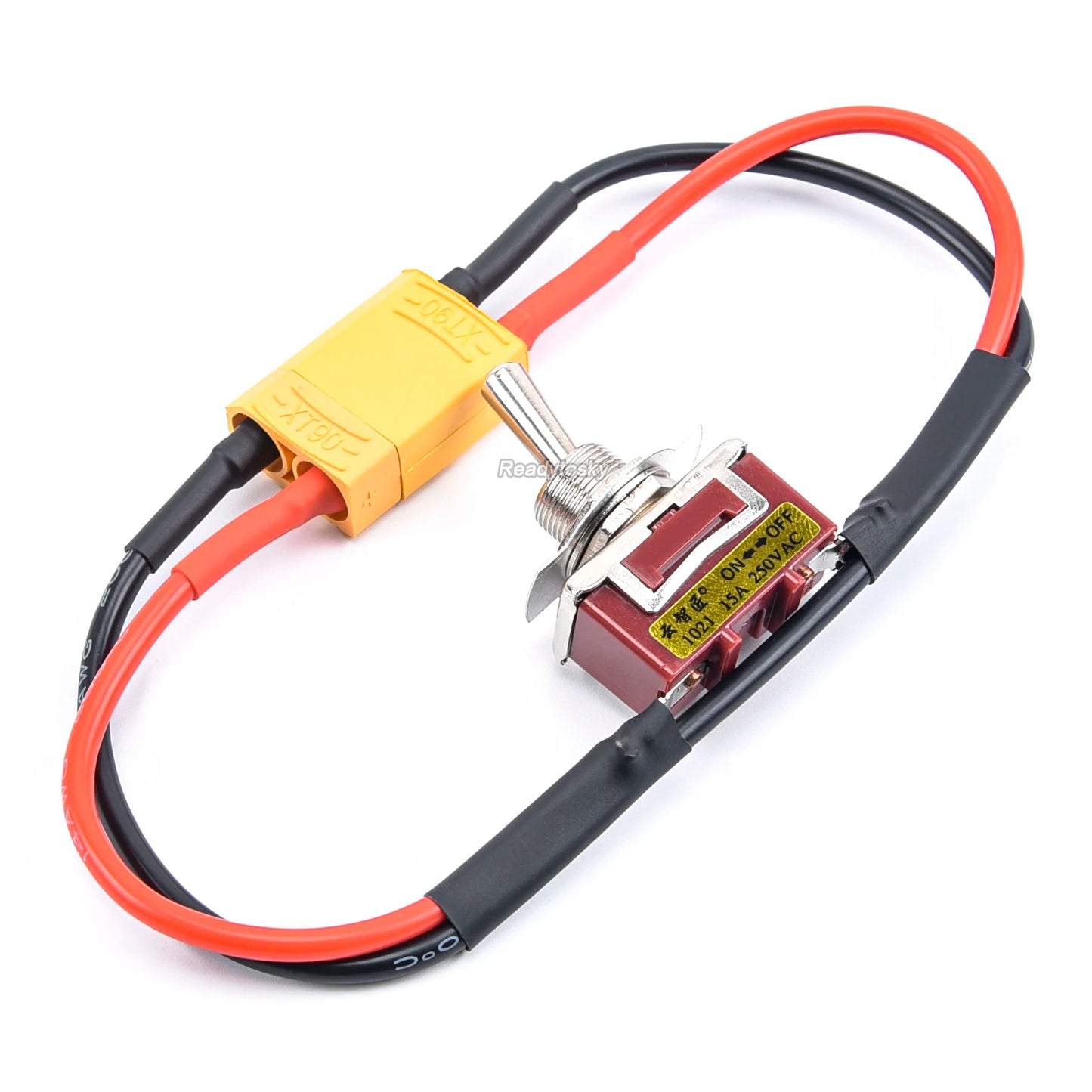 Large Current High Load Power Supply Switch with T Plug XT60 XT90 Connector for RC Aircraft Model ESC Battery Parts