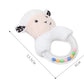 Cute Baby Rattle Toys Elephant Plush Infant Cartoon Bed Toys for Newborn 0-24 Months Educational Toy Bear Hand Ring Bell Teether