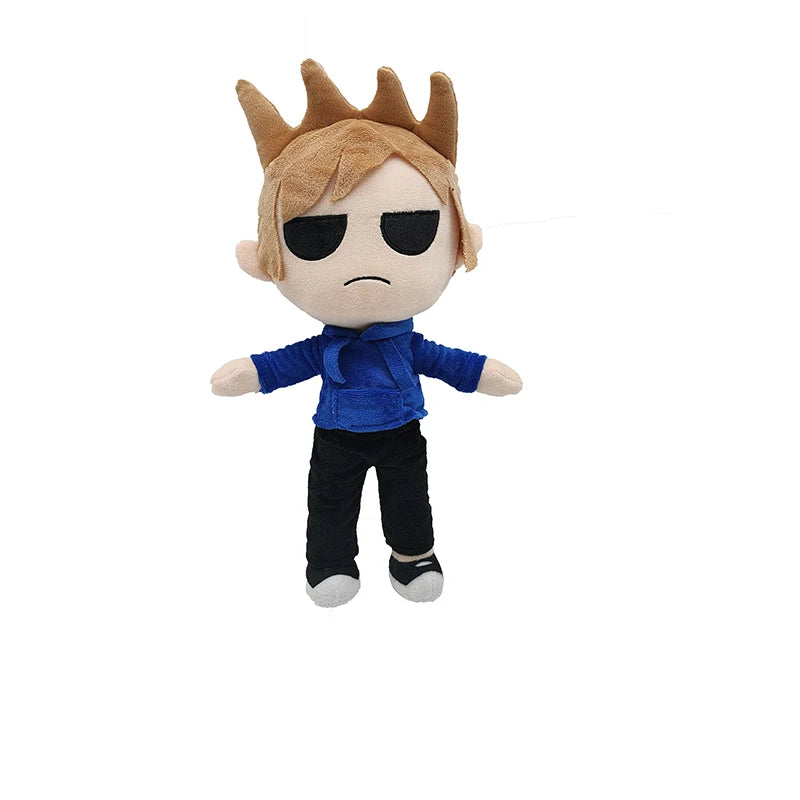Anime Eddsworld Plush Cartoon Doll Indoor Home Decoration Soft Stuffed Toy Christmas Gift For Kids