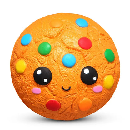 Jumbo Squishy Food Chocolate Cookie Squishies Cream Scented Slow Rising Stress Relief Toy Kids Birthday Party Xmas Gift 11*5.5CM