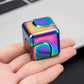 Square Decompression Spinning Top Dice Cube Anti-Anxiety Fingertip Toys Hand Fidget Spinner Vent Toys Flipo Flip For Children