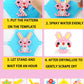 Handmade Magic Water Fuse Beads Creative Beads DIY Art Crafts Toys Magic Water Sticky Beads Sensory Toys Set with Accessories