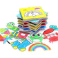 Paper-Cut Set Paper Cutting Scissor Skills Activity Cutting Book Kids Crafts Toys Kits Preschool with Child-Safe Scissors