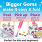 12 Create Big Gem Diamond Painting Sticker Kit Art Craft Girls Boys Unicorn Animal Sealife Magical Mosaic Dot Sticky Toys Gifts
