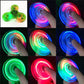 Clearance_Luminous LED Light Fidget Spinner Hand Top Spinners Glow in Dark Light EDC Fidget Spinner Finger Stress Relief Toys_Co