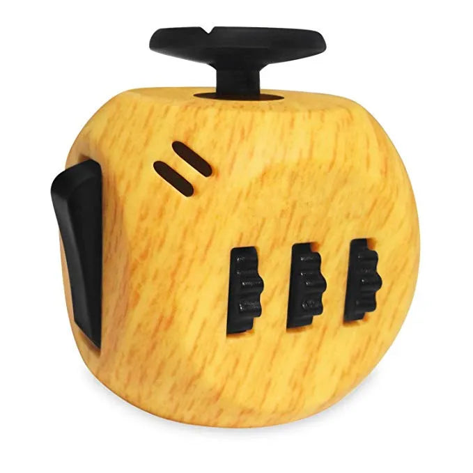 Fidget Cube Toy,EDC Fidgeting Toys Anti Stress Relief Toys,Anxiety Antistress Sensory Toy for Adults Kids Autism ADHD 6 Sides