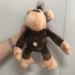 25cm Cute Jungle Animal Plush Toys Stuffed Lion Elephant Giraffe Monkey Plush Doll Toys for Kids Baby Children Birthday Gift