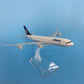 JASON TUTU 16cm Lufthansa Airbus A340 Plane Model Airplane Model Airbus Aircraft Model 1:400 Diecast Metal Airplanes Plane Toy