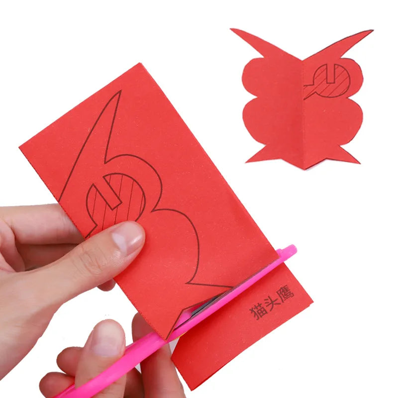 Paper-Cut Set Paper Cutting Scissor Skills Activity Cutting Book Kids Crafts Toys Kits Preschool with Child-Safe Scissors