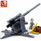 Military Operation Overlord Constructor Tank Truck Atlantic Fortress Aircraft Land Boat Army Building Blocks Brinquedos Toys