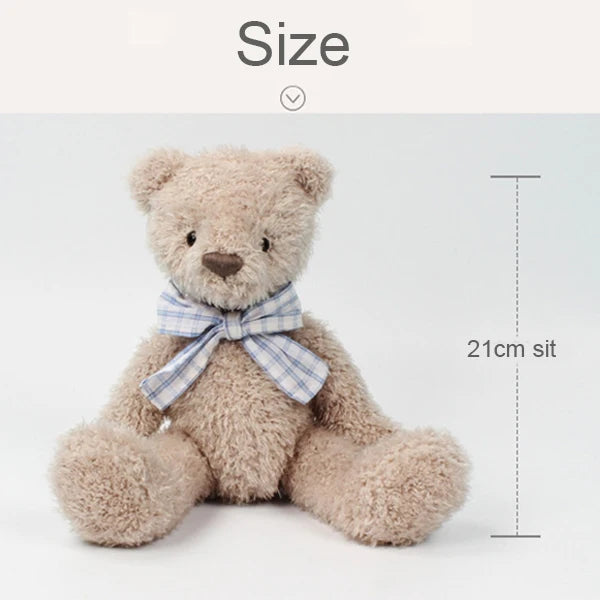 12" Teddy Bear Plush Toy Brown,Baby 1st Gift Soft Stuffed Animal Toys