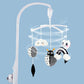 Animal Music Box Black and White Bed Bell Toy Baby Crib Rattles Baby Toys 0-12 Months Infant Clockwork Toy Mobile Newborn Toys
