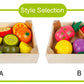 Simulation Kitchen Pretend Toy Wooden Classic Game Montessori Educational Toy For Children Kids Gift Cutting Fruit Vegetable Set