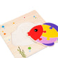 Baby Wooden 3D Puzzles Tangram Shapes Learning Educational Cartoon Animal Intelligence Jigsaw Toys For Children Gift