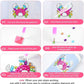 12 Create Big Gem Diamond Painting Sticker Kit Art Craft Girls Boys Unicorn Animal Sealife Magical Mosaic Dot Sticky Toys Gifts