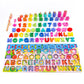 3D Preschool Children Educational Toys Wooden Montessori Arithmetic Magnetic Fishing Digital Shape Matching Building Block Toys
