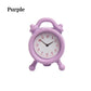 1Pc 1:12 Scale Alarm Clock Doll Kitchen Living Room Miniature Dollhouse Mini Home Decoration Toy Metal Candy Color Doll Clocks