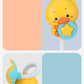 QWZ New Bath Toys Baby Water Game Duck Model Faucet Shower Electric Water Spray Swimming Bathroom Baby Toys For Kids Gifts