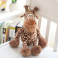 25cm Cute Jungle Animal Plush Toys Stuffed Lion Elephant Giraffe Monkey Plush Doll Toys for Kids Baby Children Birthday Gift