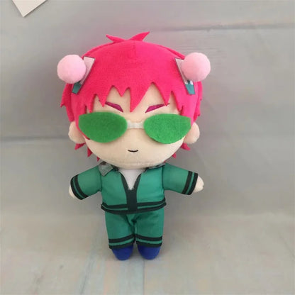 Saiki Kusuo Plush Doll Toy 20cm The Disastrous Life of Saiki K Cosplay Cute Soft Stuffed Pillow Gift