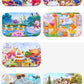 Hot New 60 Pieces Wooden Puzzle Toys for Children Cartoon Vehicle Animal Wood Jigsaw Baby Learning Educational Toy Kids Gift
