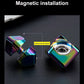 Square Decompression Spinning Top Dice Cube Anti-Anxiety Fingertip Toys Hand Fidget Spinner Vent Toys Flipo Flip For Children