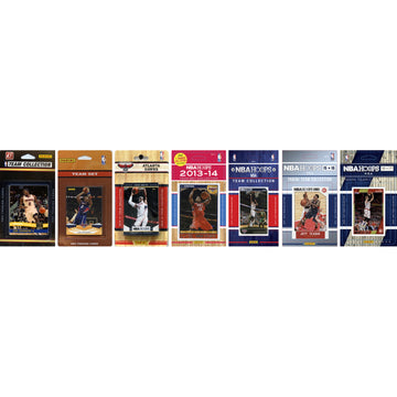 Nba Atlanta Hawks 7 Different Licensed Trading Card Team Sets