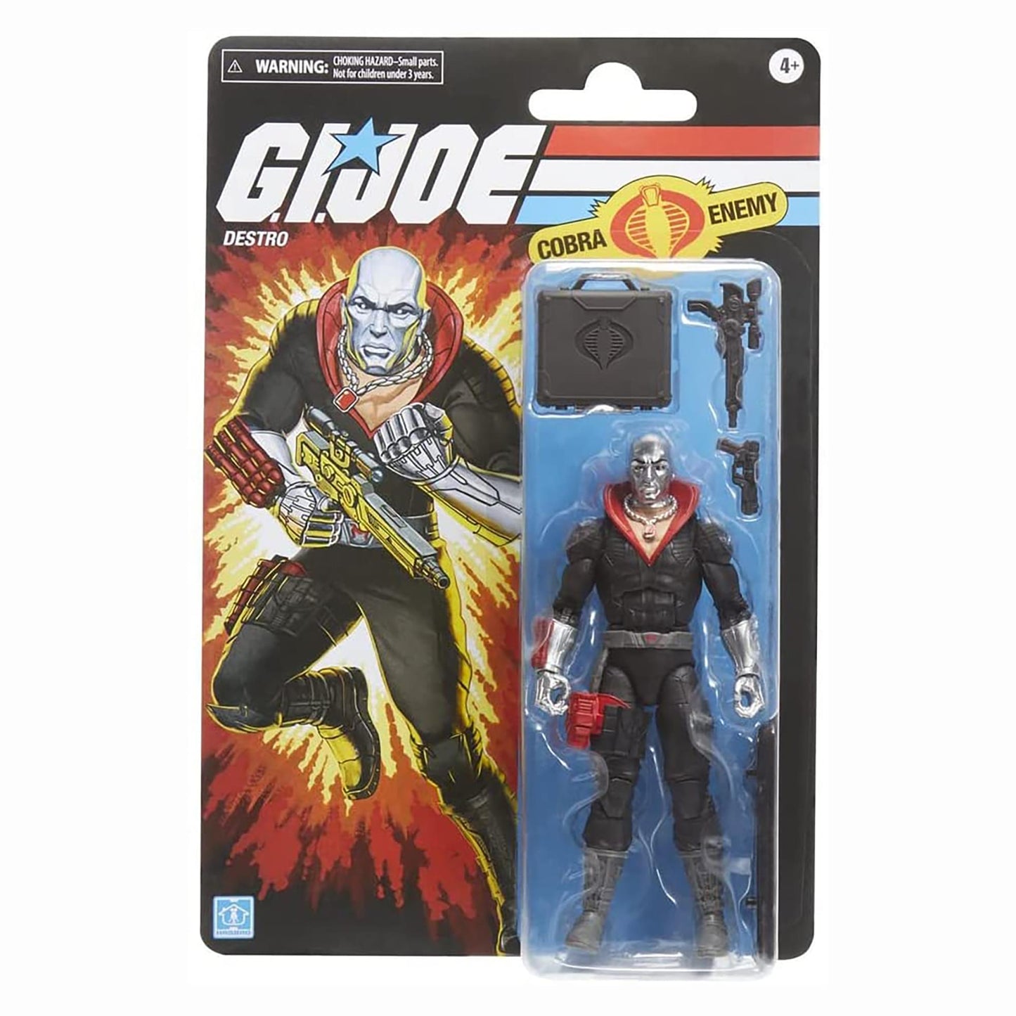 Gi Joe Classified 6 Inch Figure  Retro Carded Animated Destro