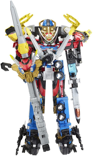 Power Rangers Beast Morphers Beast-X Ultrazord Ultimate Collection Includes All 5 Converting Zord Action Figures [Amazon Exclusive] - Amazon Exclusive