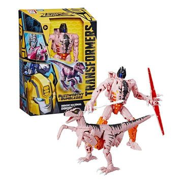 Transformers Generations Legacy Buzzworthy Bumblebee Heroic Maximal Dinobot Figure 18Cm