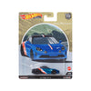 Alpine A110 Blue Metallic and Black with Graphics Auto Strasse Series Diecast Model Car by Hot Wheels