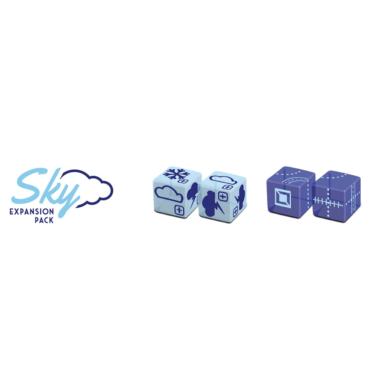 Horrible Guild Railroad Ink Challenge Sky Blue Expansion - For 1-6 Players, Ages 8+, Plastic Component, Model LUMHG055