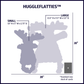 Woodland HuggleFlatties™ Assorted Durable Plush Dog Toys (3pk)