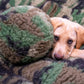 HuggleCause™, Warrior Canine Connection, Camouflage HuggleFleece® Plush Ball Dog Toy