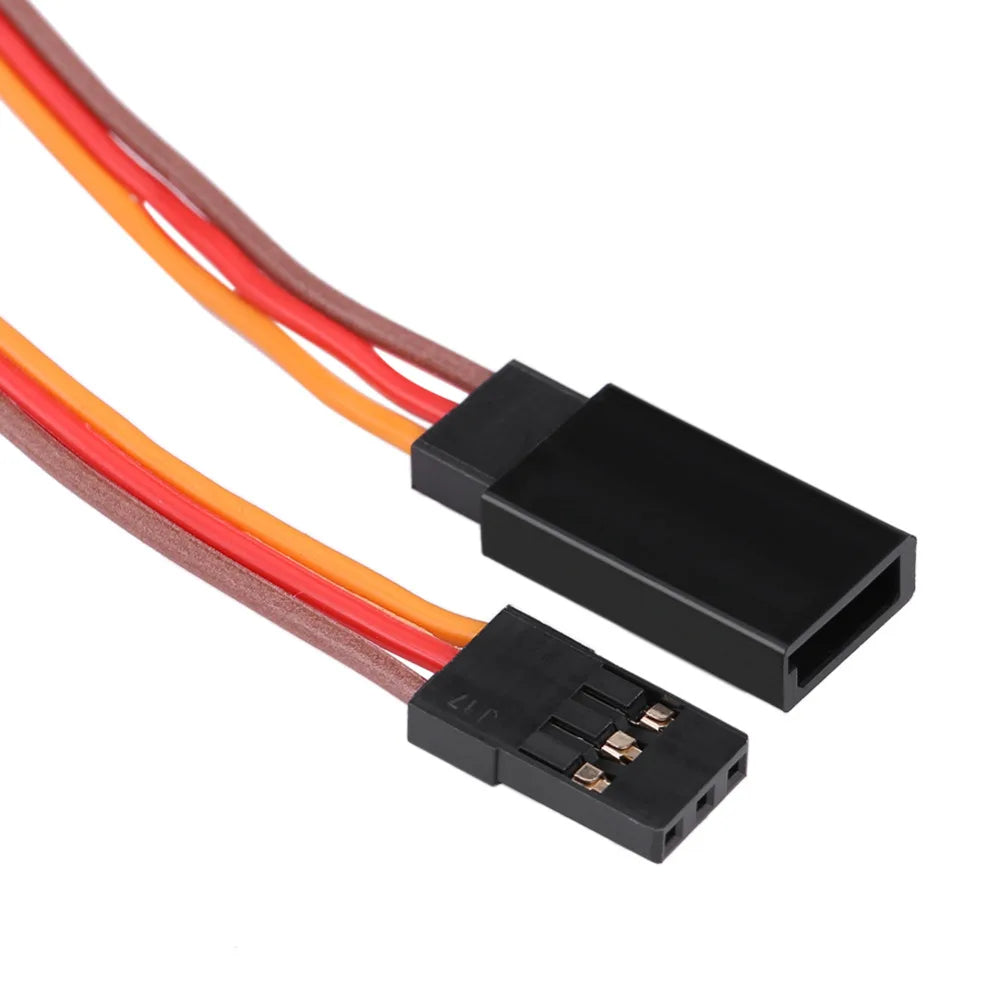 RC Switch Connectors Heavy Duty RC Switch with LED Display JR RC On Off Connectors Accessory for Receiver Accessories 6-12V 12A