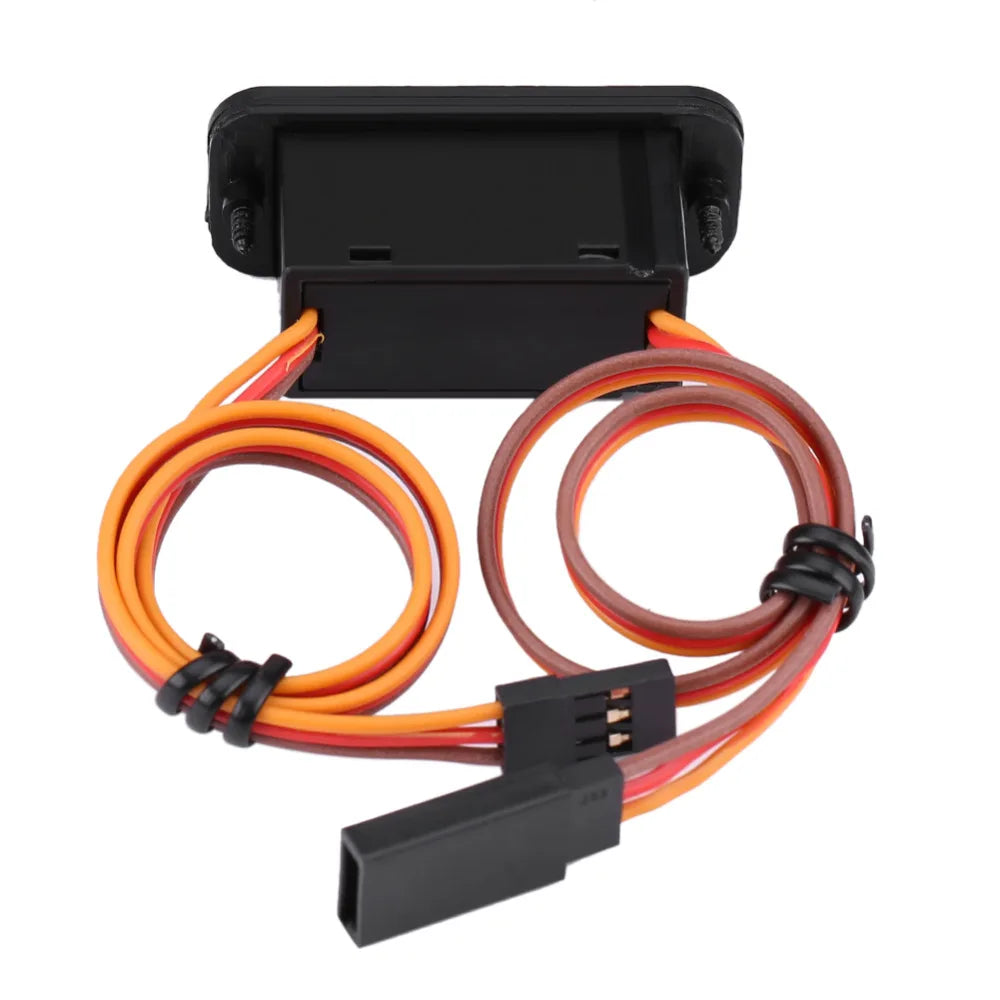 RC Switch Connectors Heavy Duty RC Switch with LED Display JR RC On Off Connectors Accessory for Receiver Accessories 6-12V 12A
