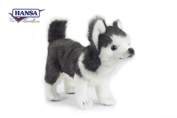 Hansa 6970 11 In Husky Pup Puppet