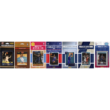 Nba Charlotte Hornets 7 Different Licensed Trading Card Team Sets