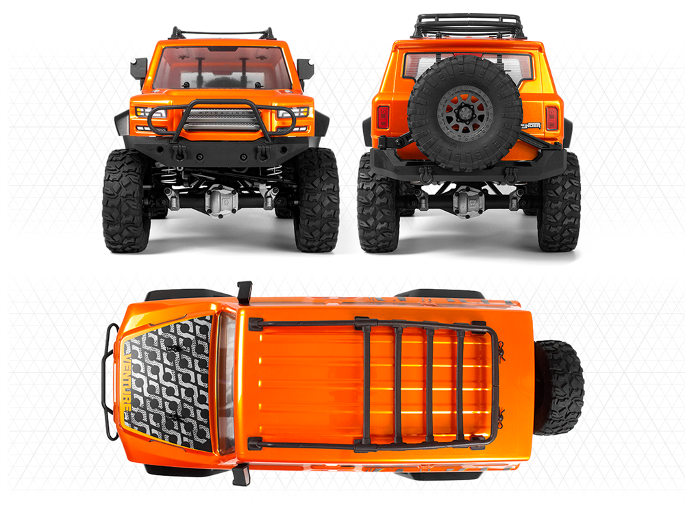 HPI Racing Venture Wayfinder 1/10 4WD Rock Crawler RTR (Metallic Orange)