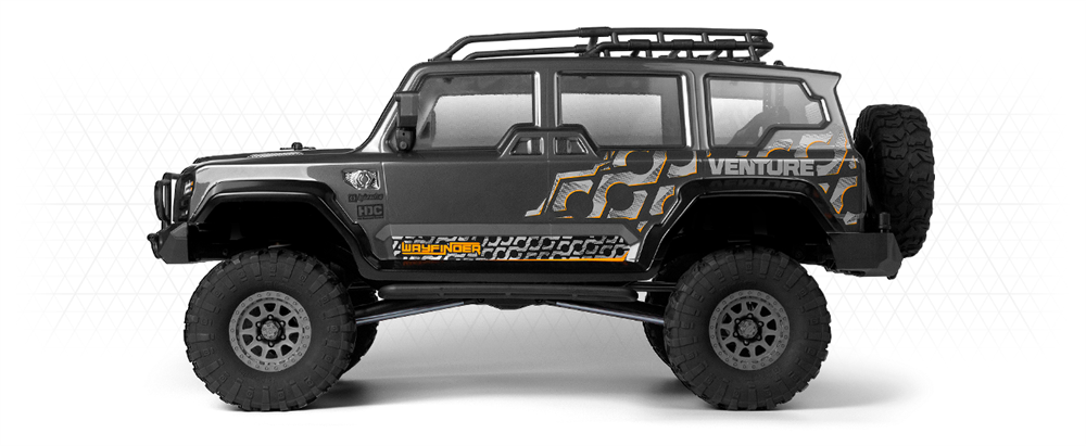 HPI Racing Venture Wayfinder 1/10 4WD Rock Crawler RTR (Gunmetal)