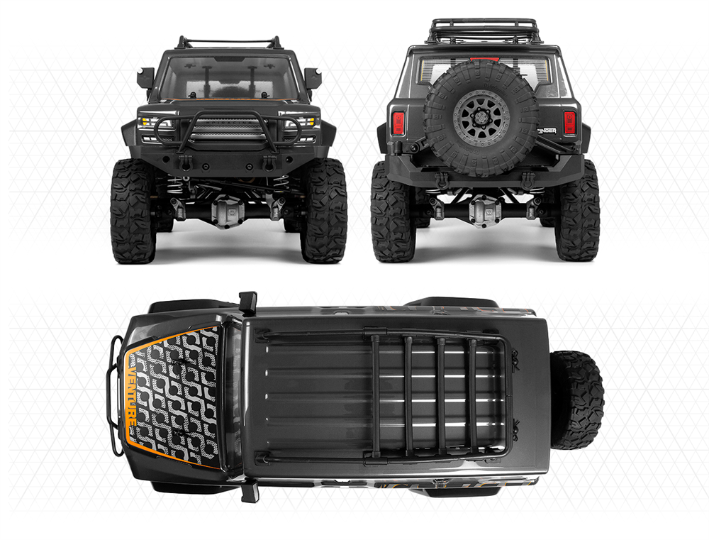 HPI Racing Venture Wayfinder 1/10 4WD Rock Crawler RTR (Gunmetal)