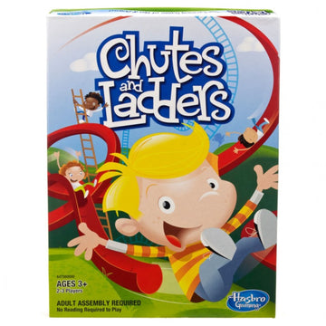 Chutes and Ladders Board Game - Multi Color, Plastic, Model A4756, One Size