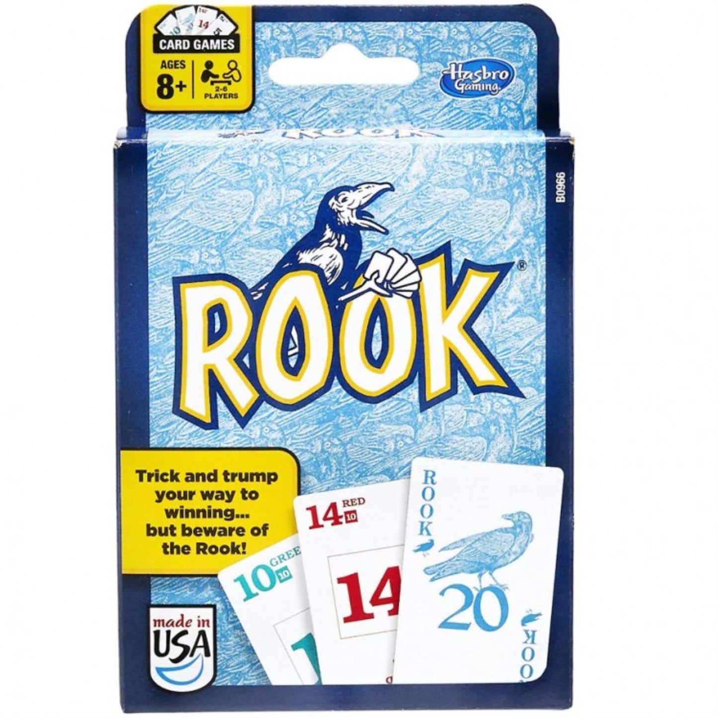 Hasbro Gaming Rook Card Game - 1 Count, Brown Color, Model B0966